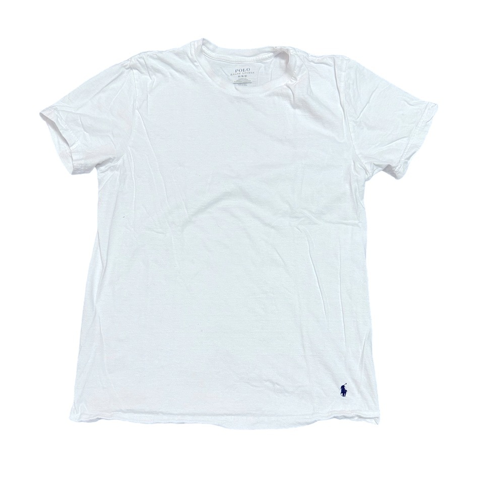 Polo Ralph Lauren White Cotton Undershirt. Size M. Gently worn.